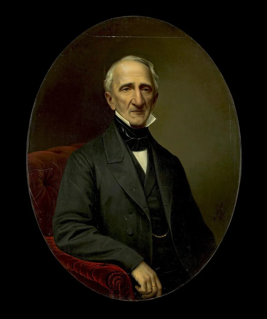 Portrait of H. Lazarev, detail