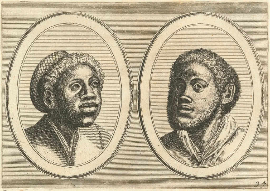 "Bruyntje Springh-in'-t- Bed" and "Flip de Duyvel", by Johannes van Doetechum the Elder, ink, 1564
