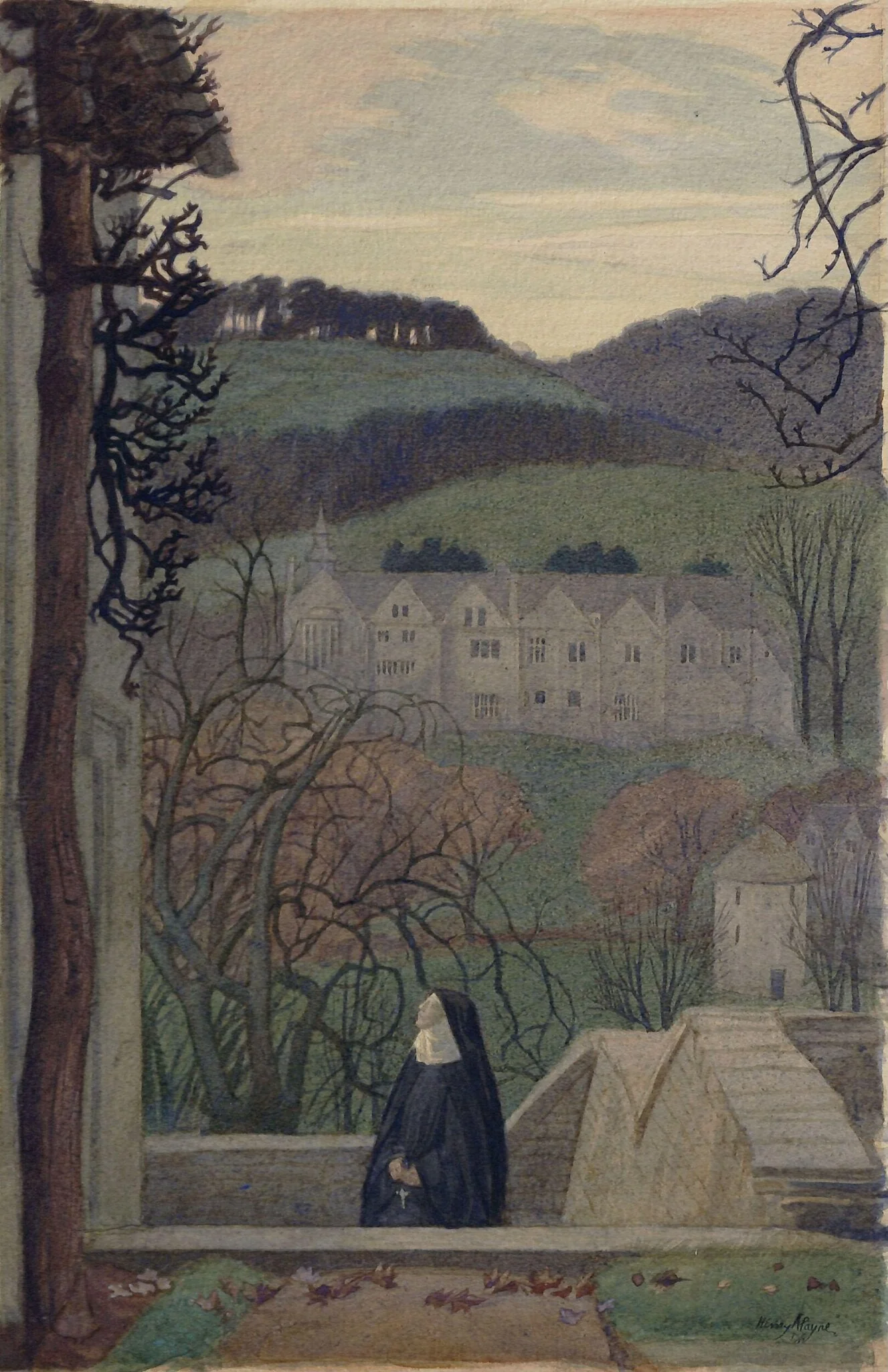 Vespers, detail