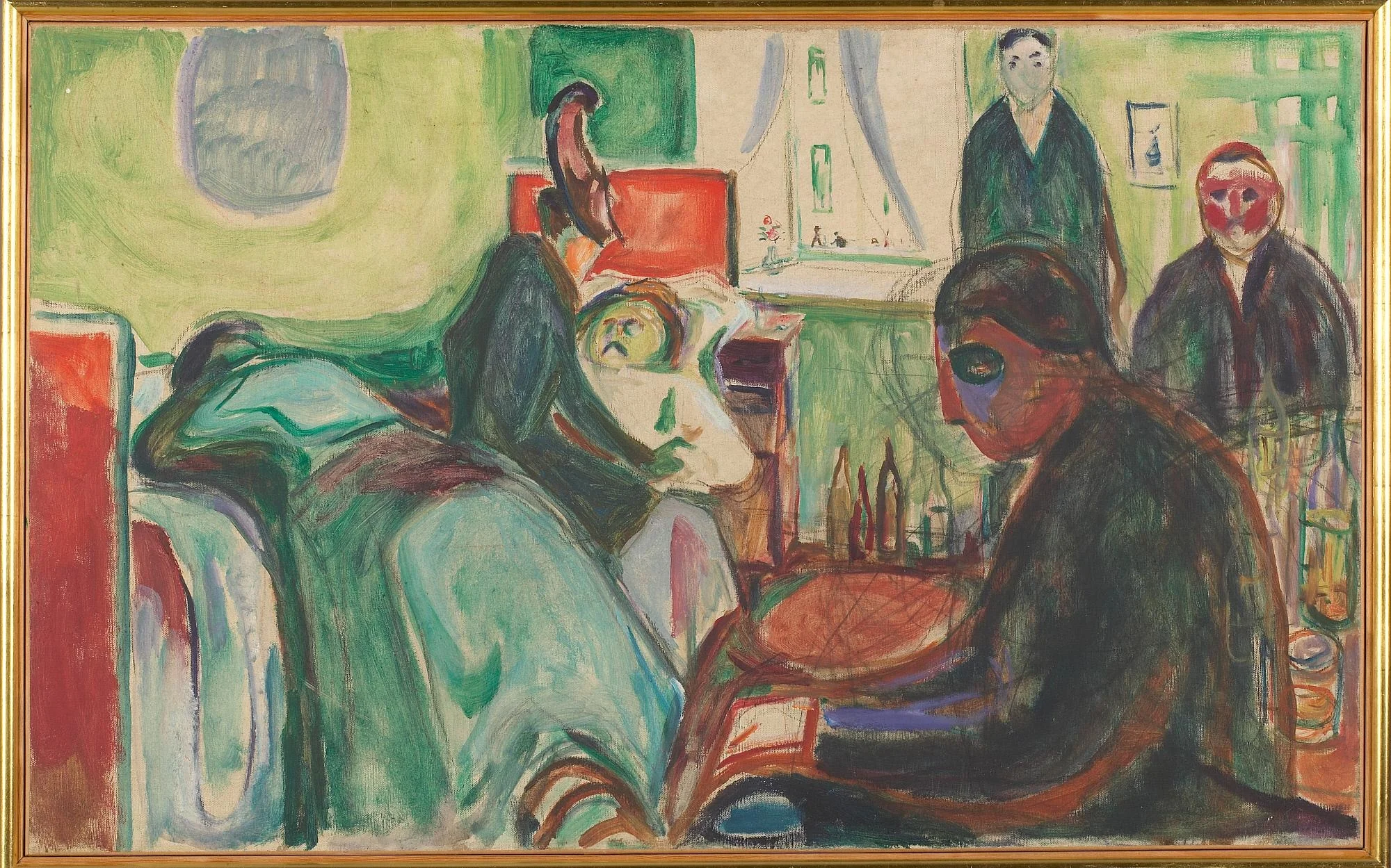 The Death of the Bohemian, detail