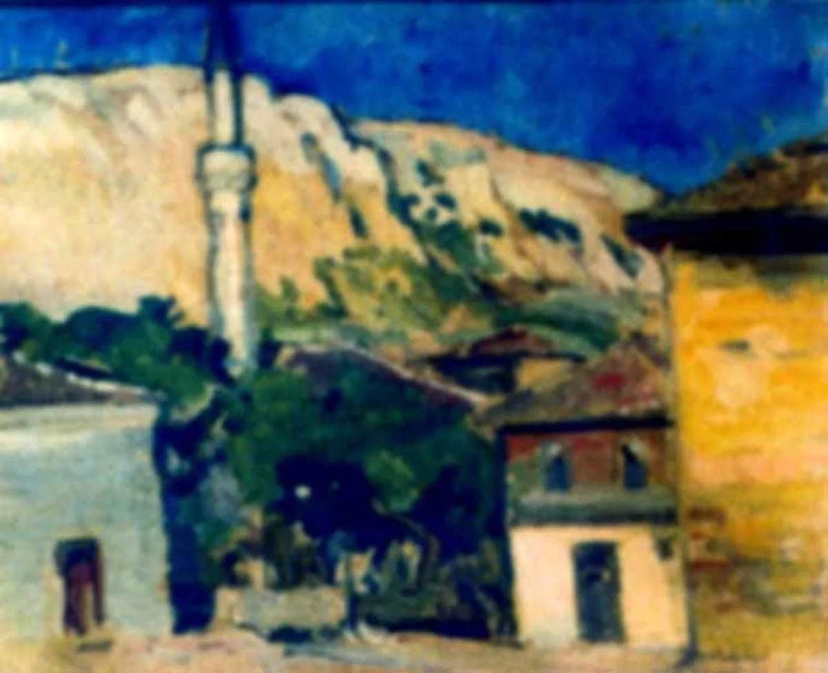 Imagine din Balcic, detail