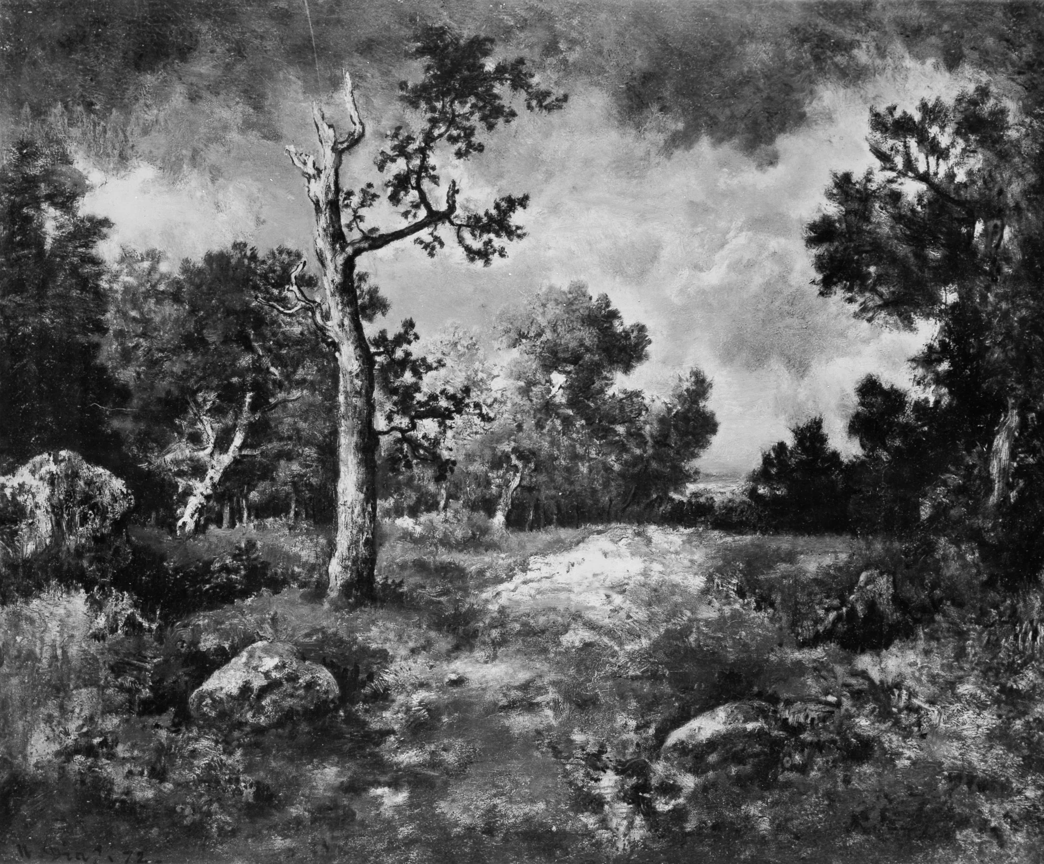 The Edge of the Woods, detail
