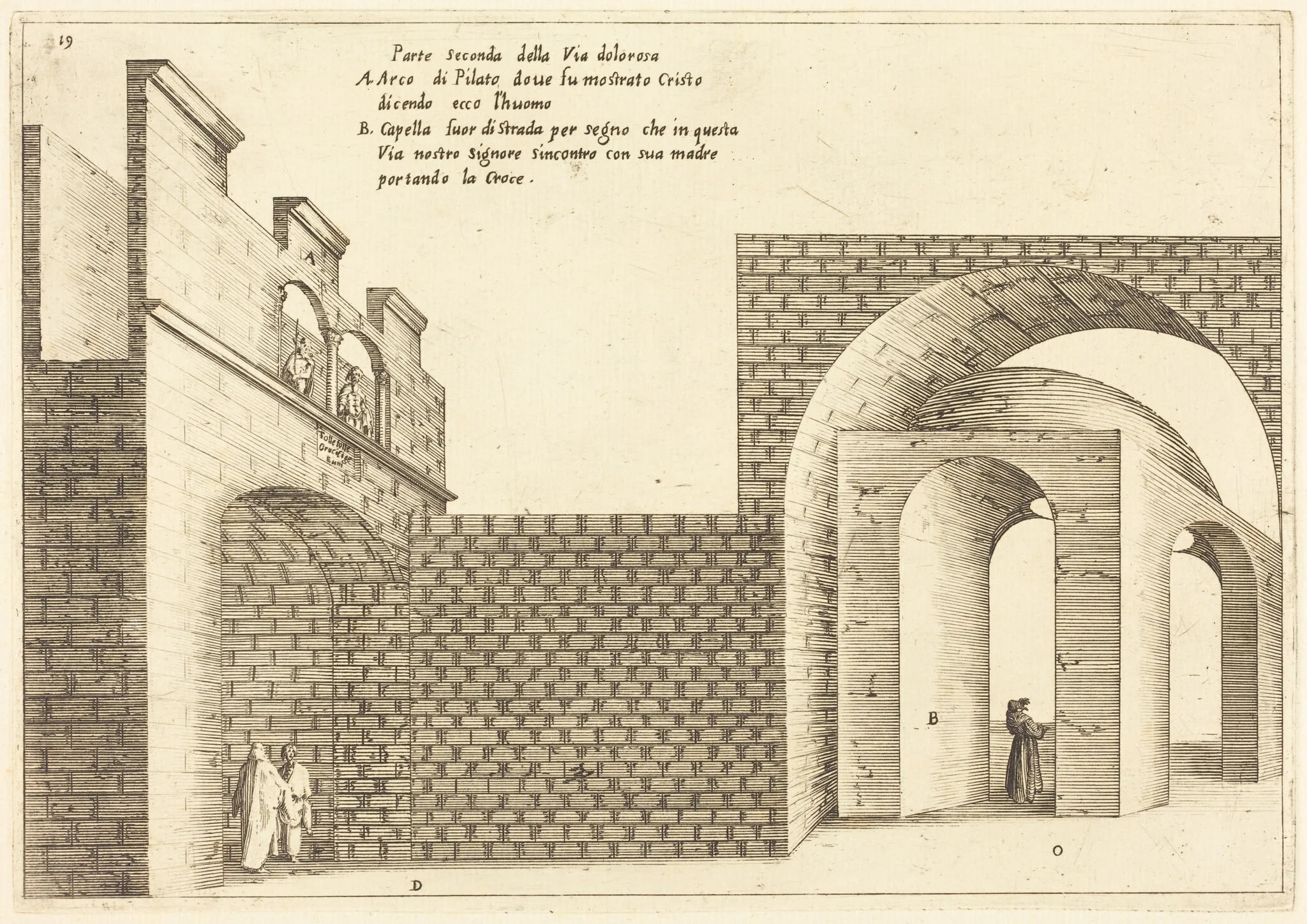 Second Part of the Via Dolorosa, detail