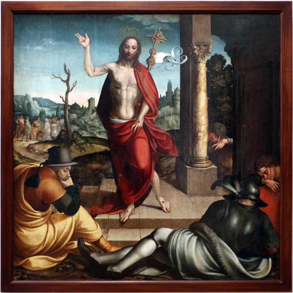 Ressurreição de Cristo, by Garcia Fernandes, unspecified, 1537