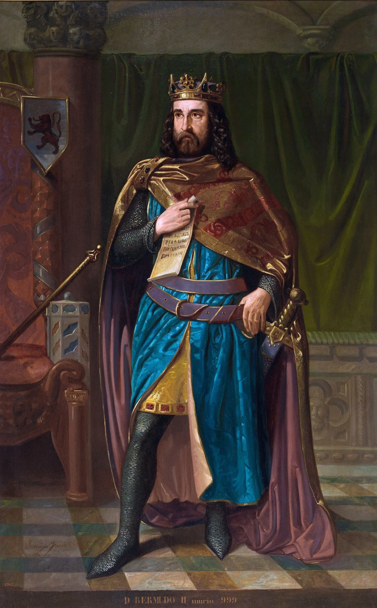 Bermudo II, detail