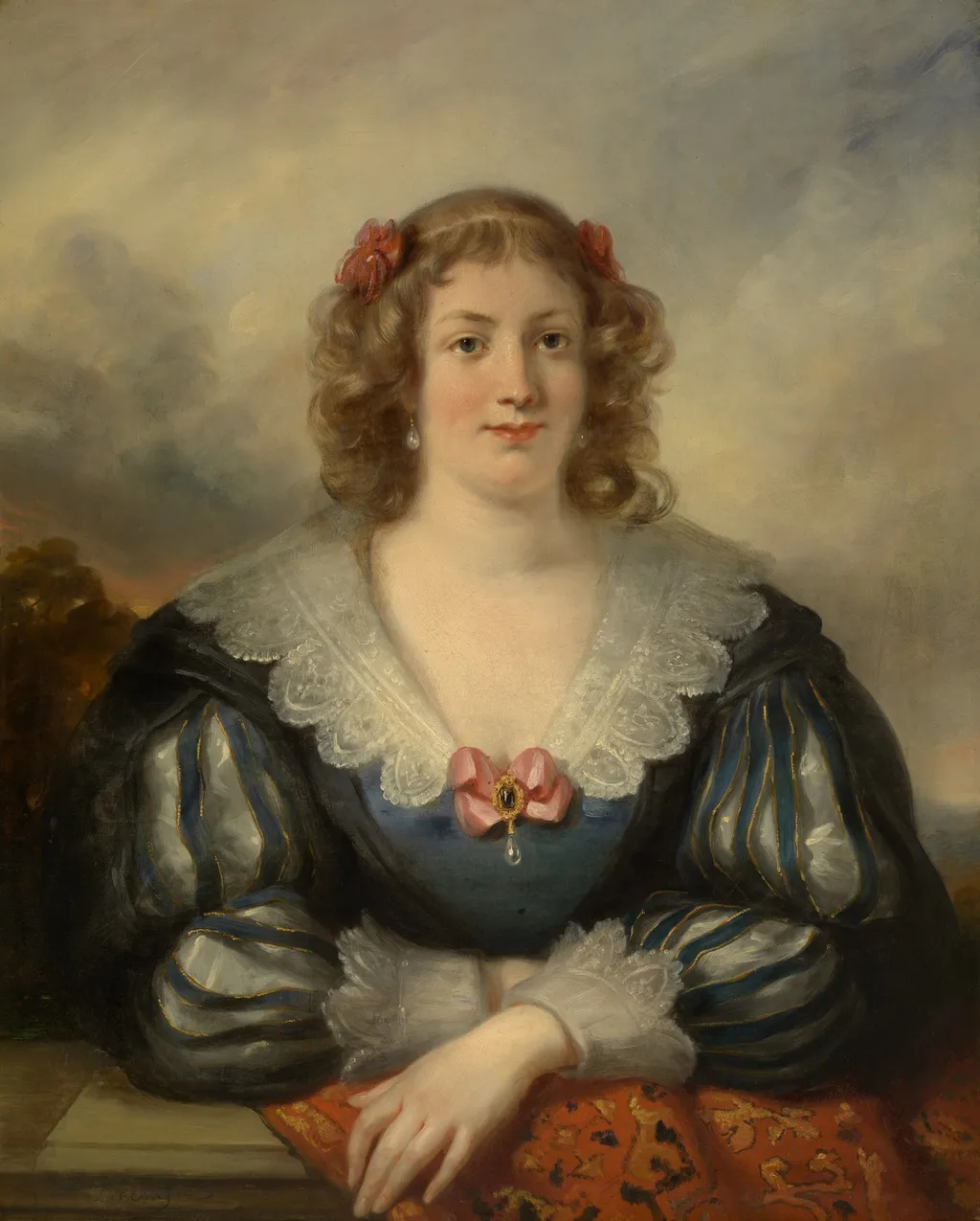 Countess L.H., by Henri Decaisne, oil, 1835