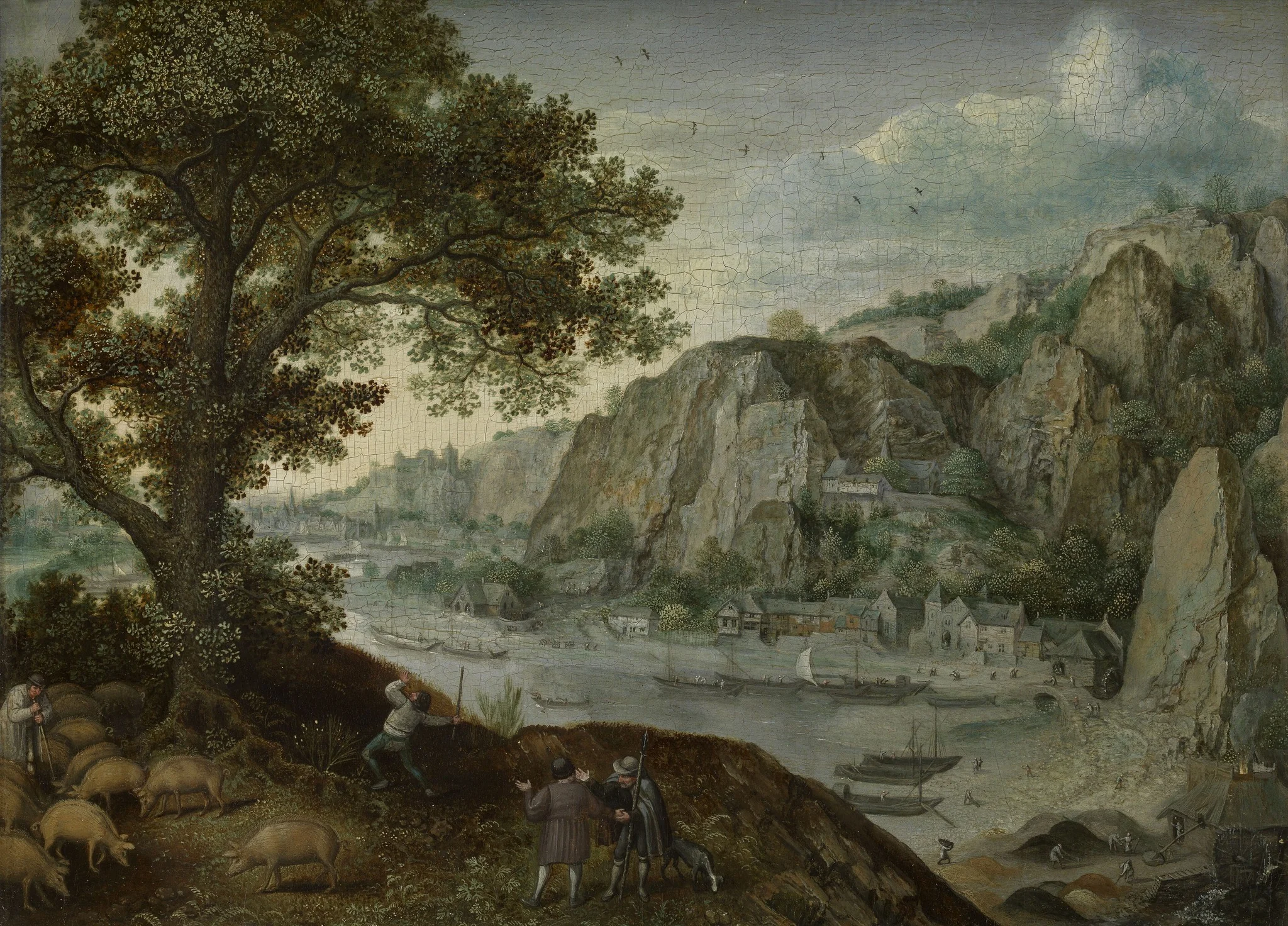 Huy, Seen from Ahin, detail