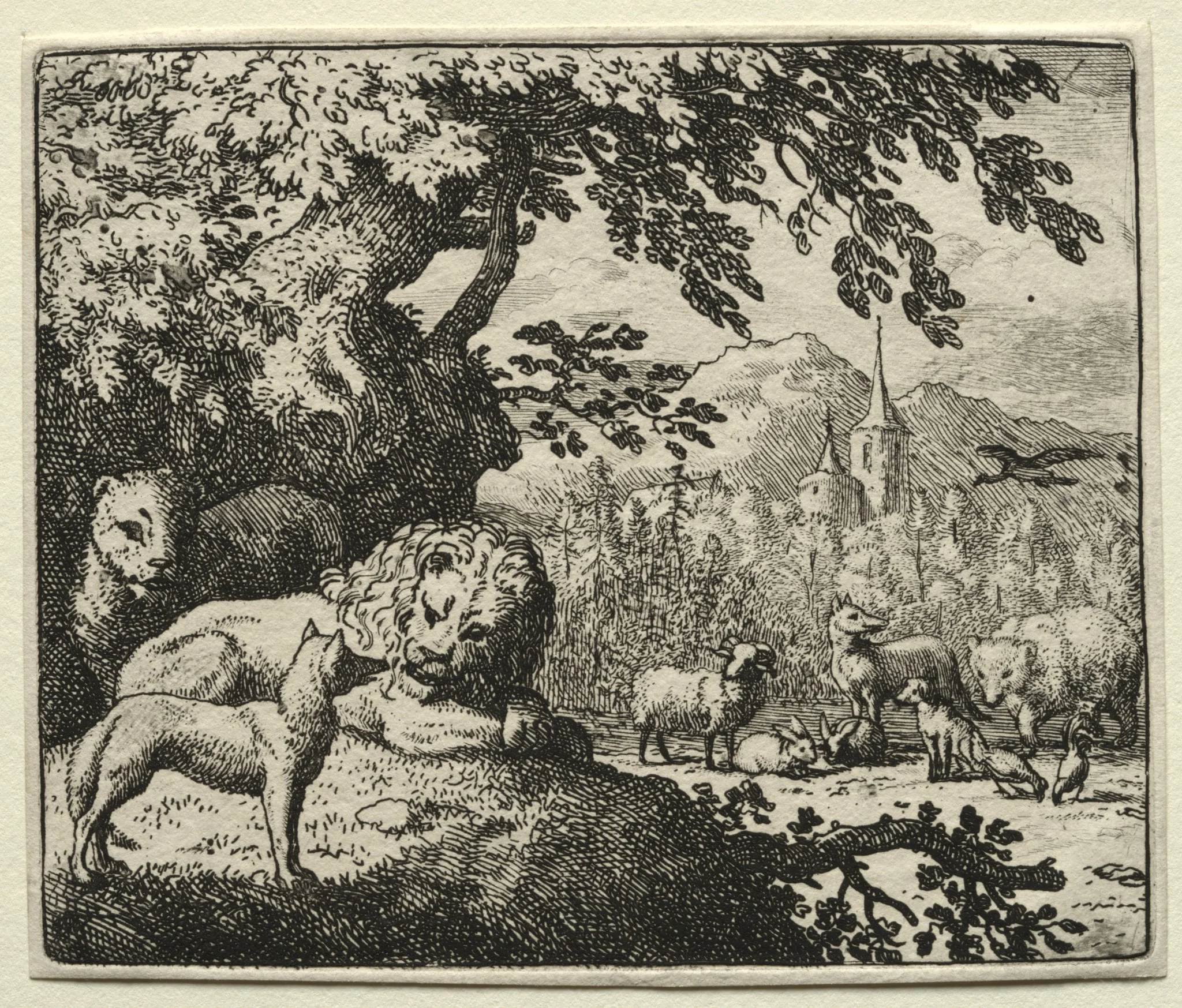 Reynard the Fox: Reynard Continues His Story, detail