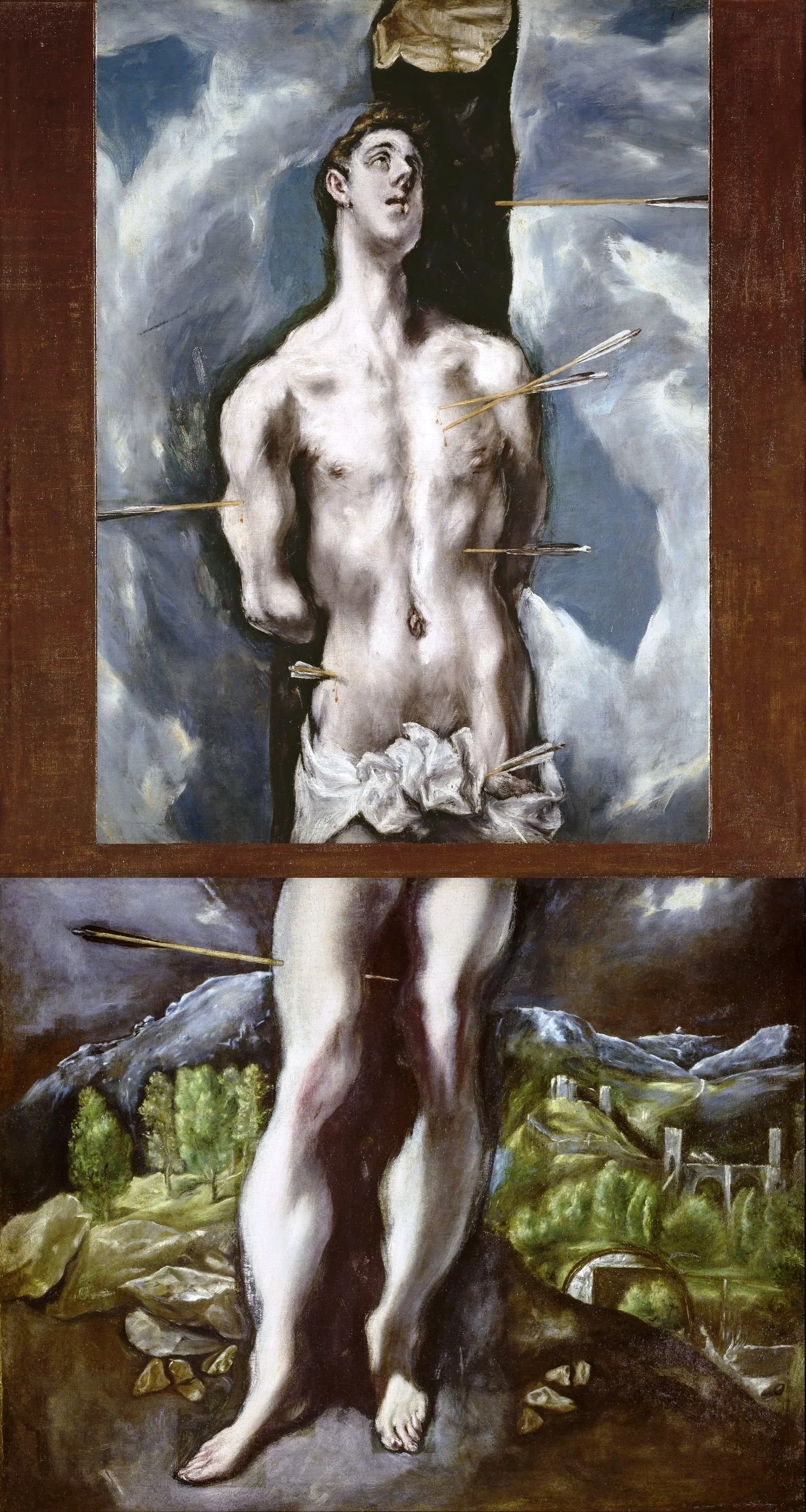 Martyrdom of Saint Sebastian, detail
