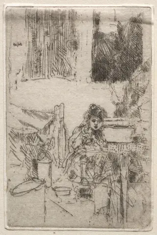 Paris:  The Rag Picker's Child, by Ernest Haskell, 1910