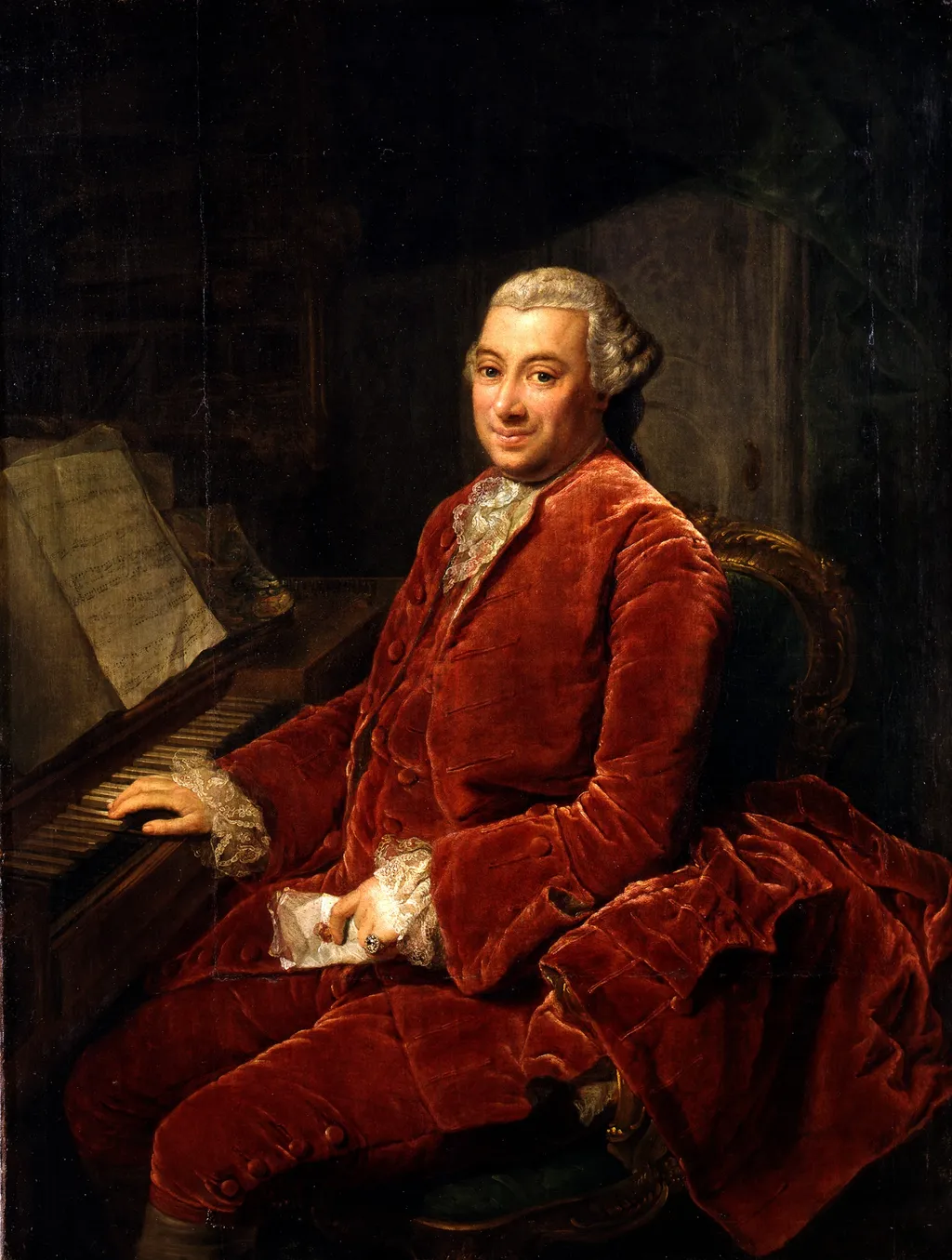 Chamber Councilor Joachim Ulrich Giese, by Georg David Matthieu, oil, 1763