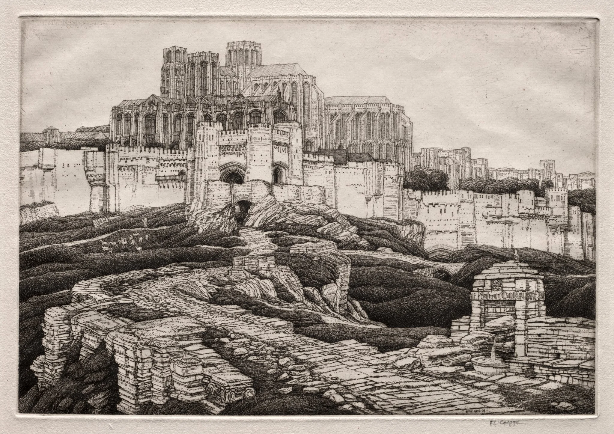 Sarras, detail