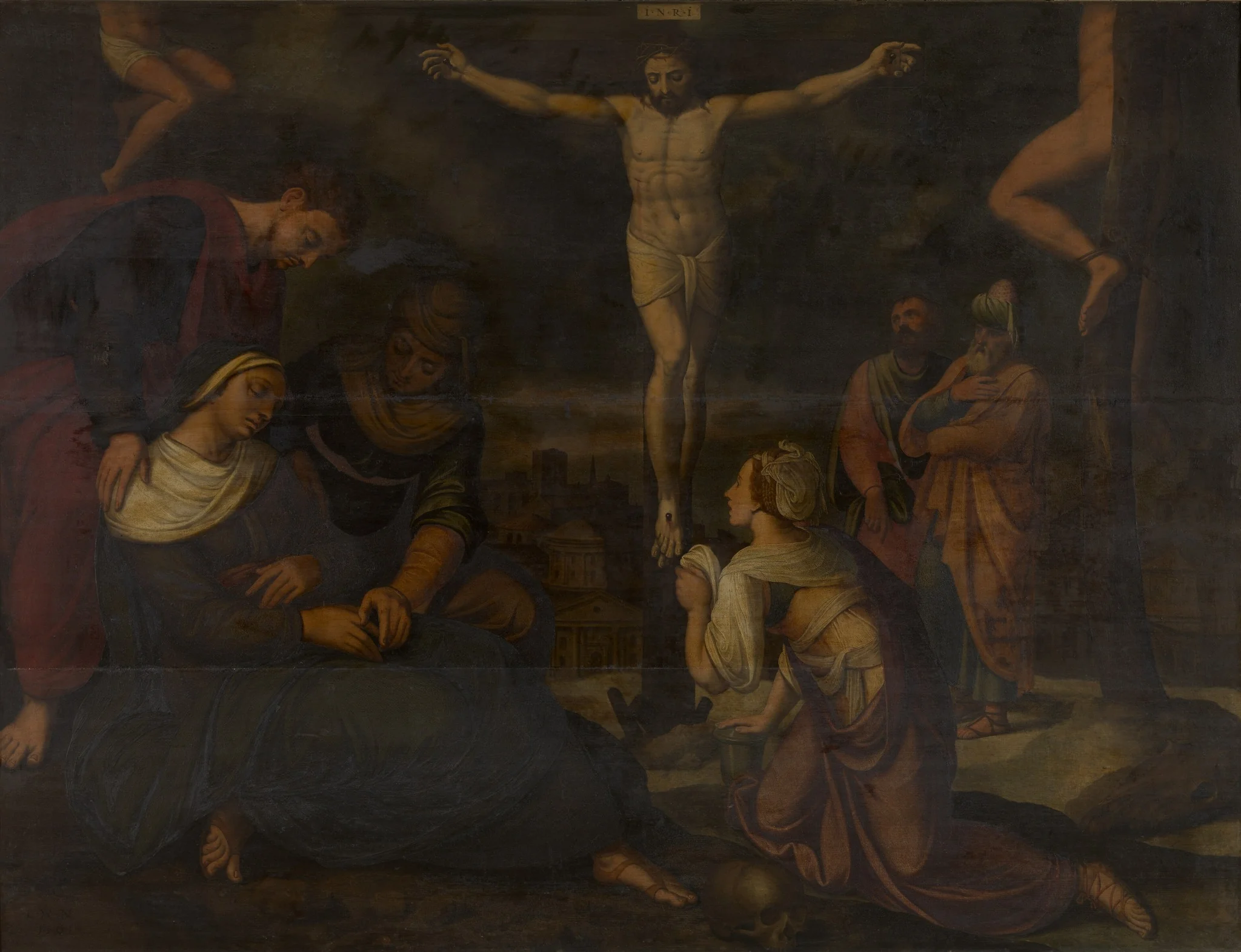 Crucifixion, detail