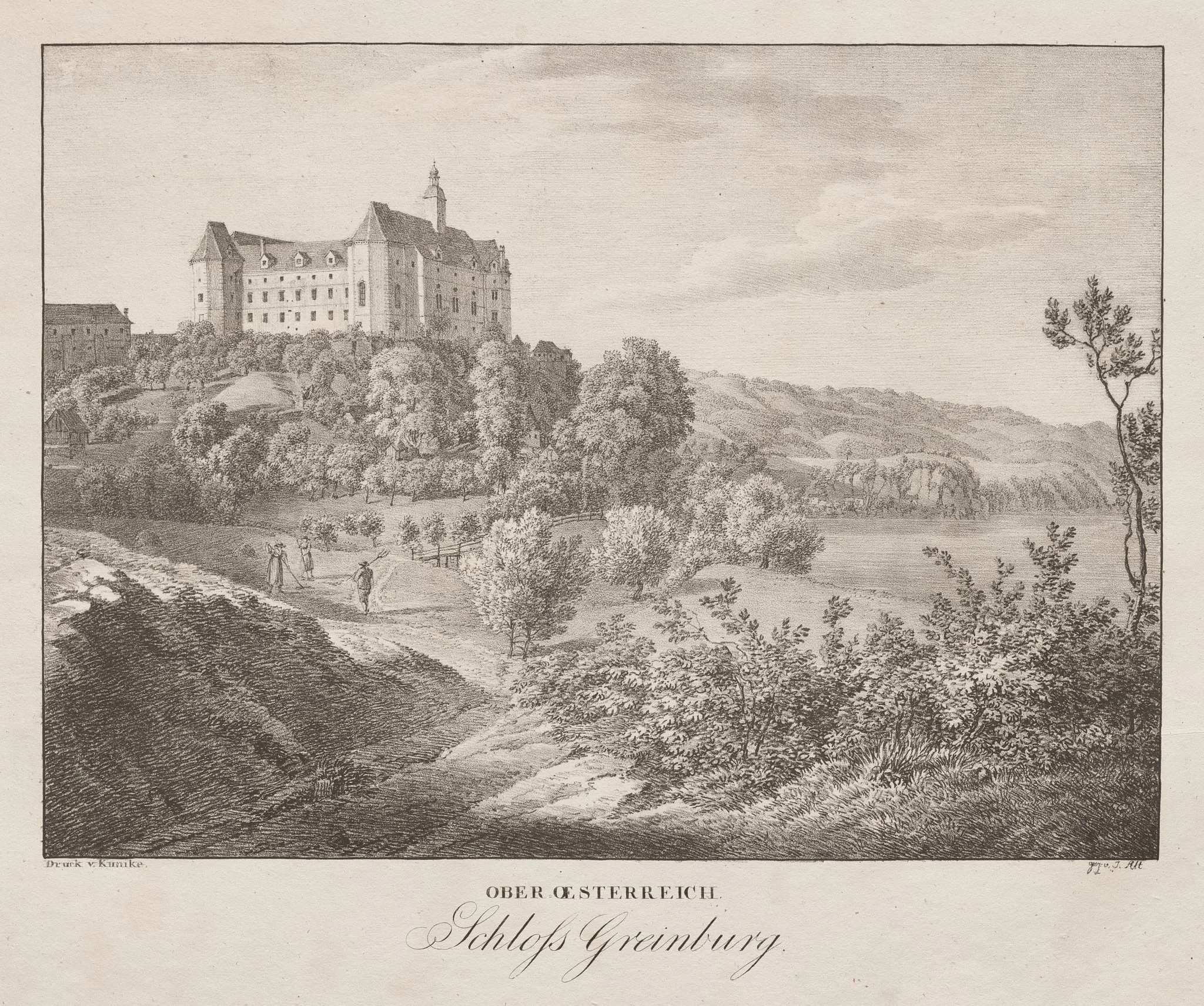 Ober-oesterreich, Schloss Greinburg, detail