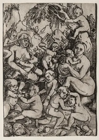 The Two Mothers, by Hans Baldung Grien, 1512