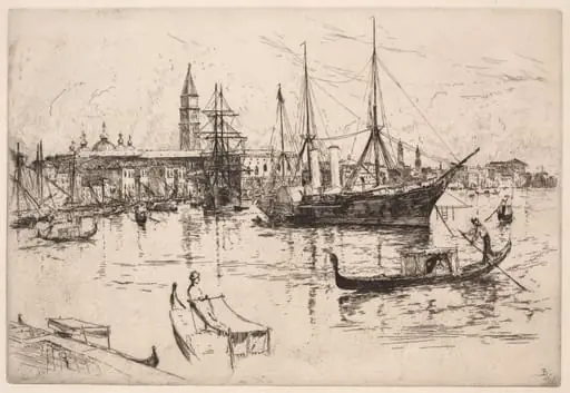 Laguna, Venice, by Frank Duveneck, 1880