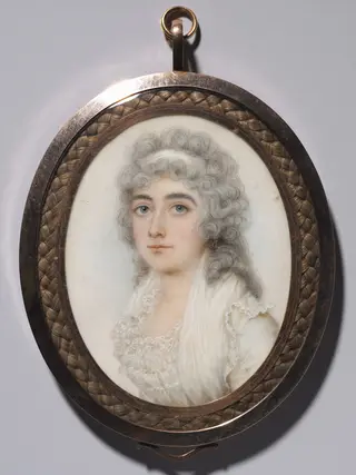 Portrait of a Woman, by Nathaniel Plimer, unspecified, 1798