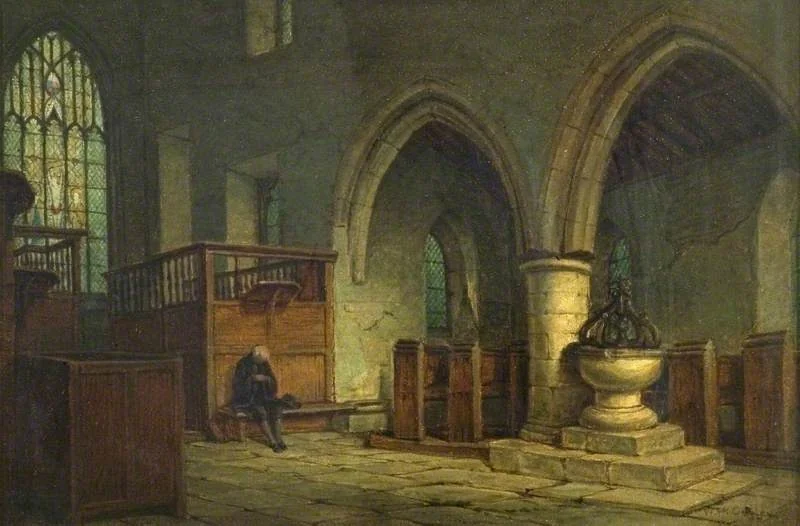 The Chapel, Haddon Hall, Derbyshire, detail