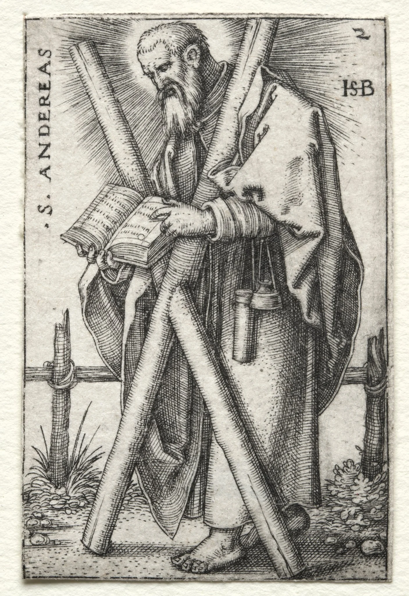 St. Andrew, detail