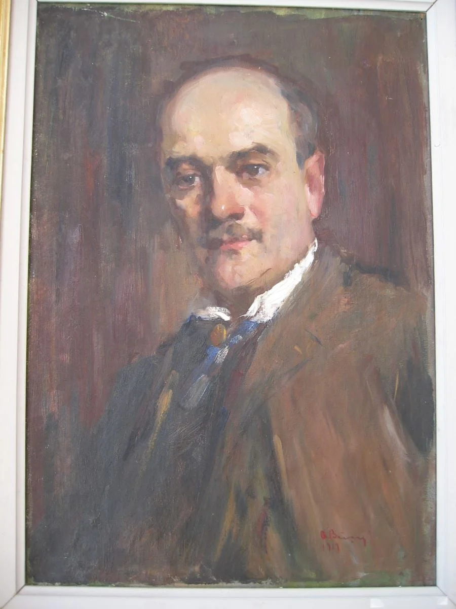 Portret de bărbat, detail