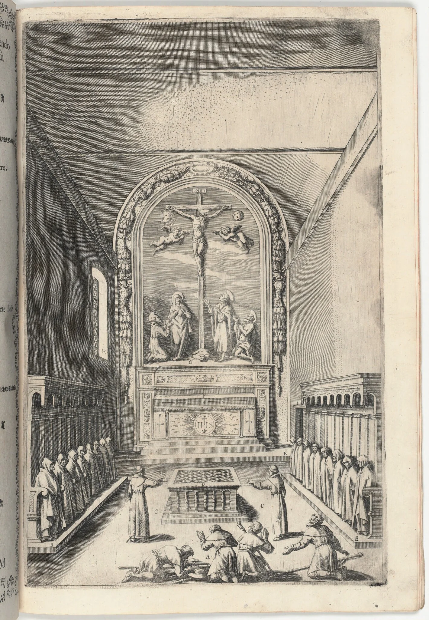 Church of the Stigmata (Chiesa delle Stimmate) [plate M], detail
