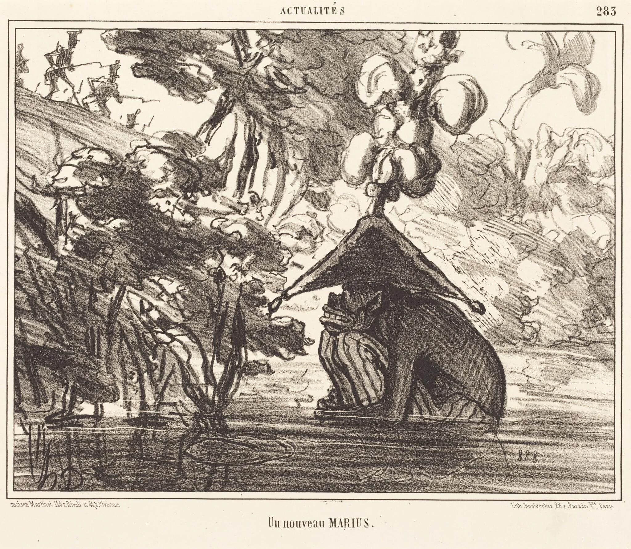 Un nouveau marius, detail
