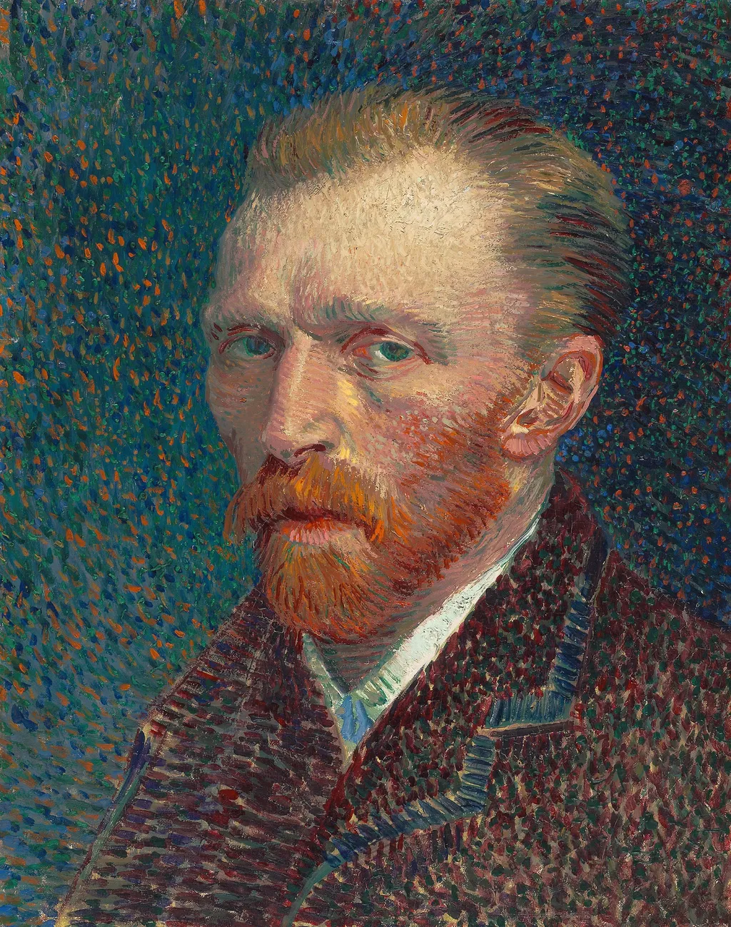 Self-Portrait, by Vincent van Gogh, oil