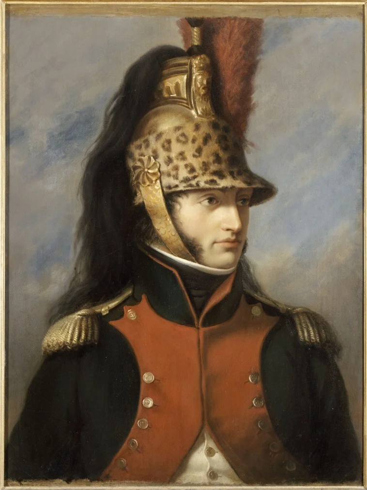 Louis-Bonaparte en uniforme du colonel du 5e régiment de dragons (1778-1846), detail