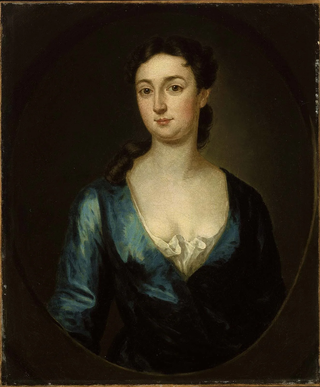 Mrs. James MacSparran (Hannah Gardiner), detail