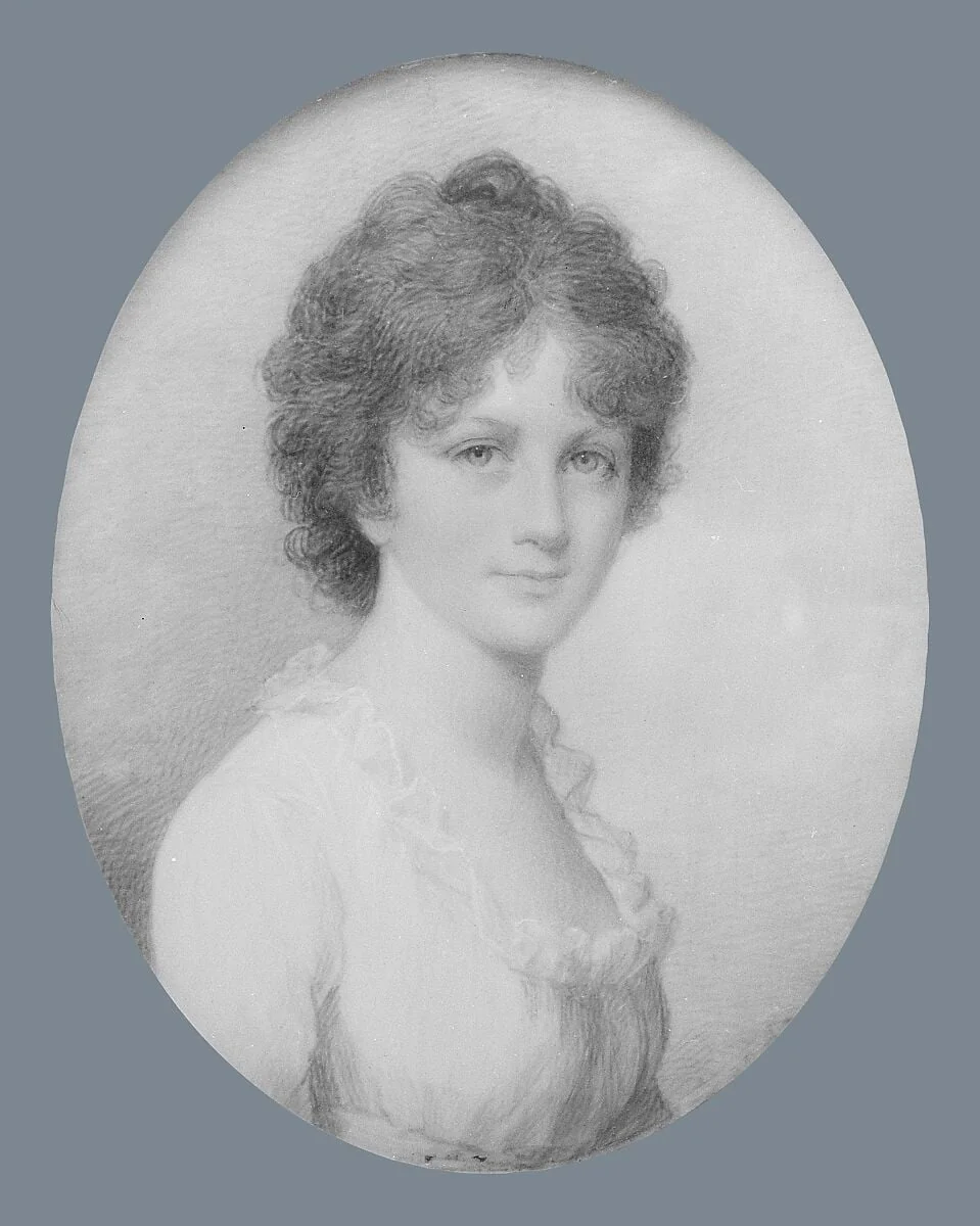 Mrs. James Lowndes (Catherine Osborn), detail