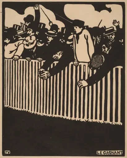 Le Gagnant (The Winner), by Ambroise Vollard, ink, 1898