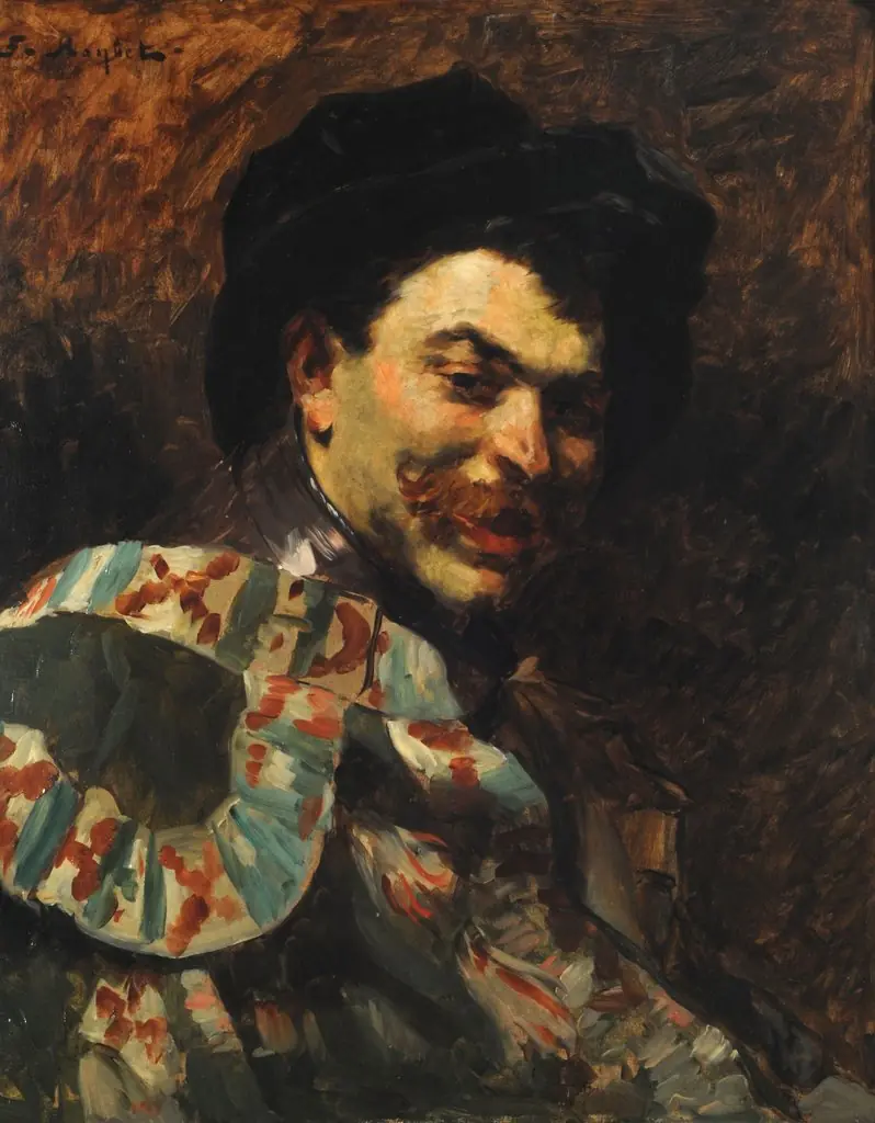 Rider, by Ferdinand Roybet, oil, 1850
