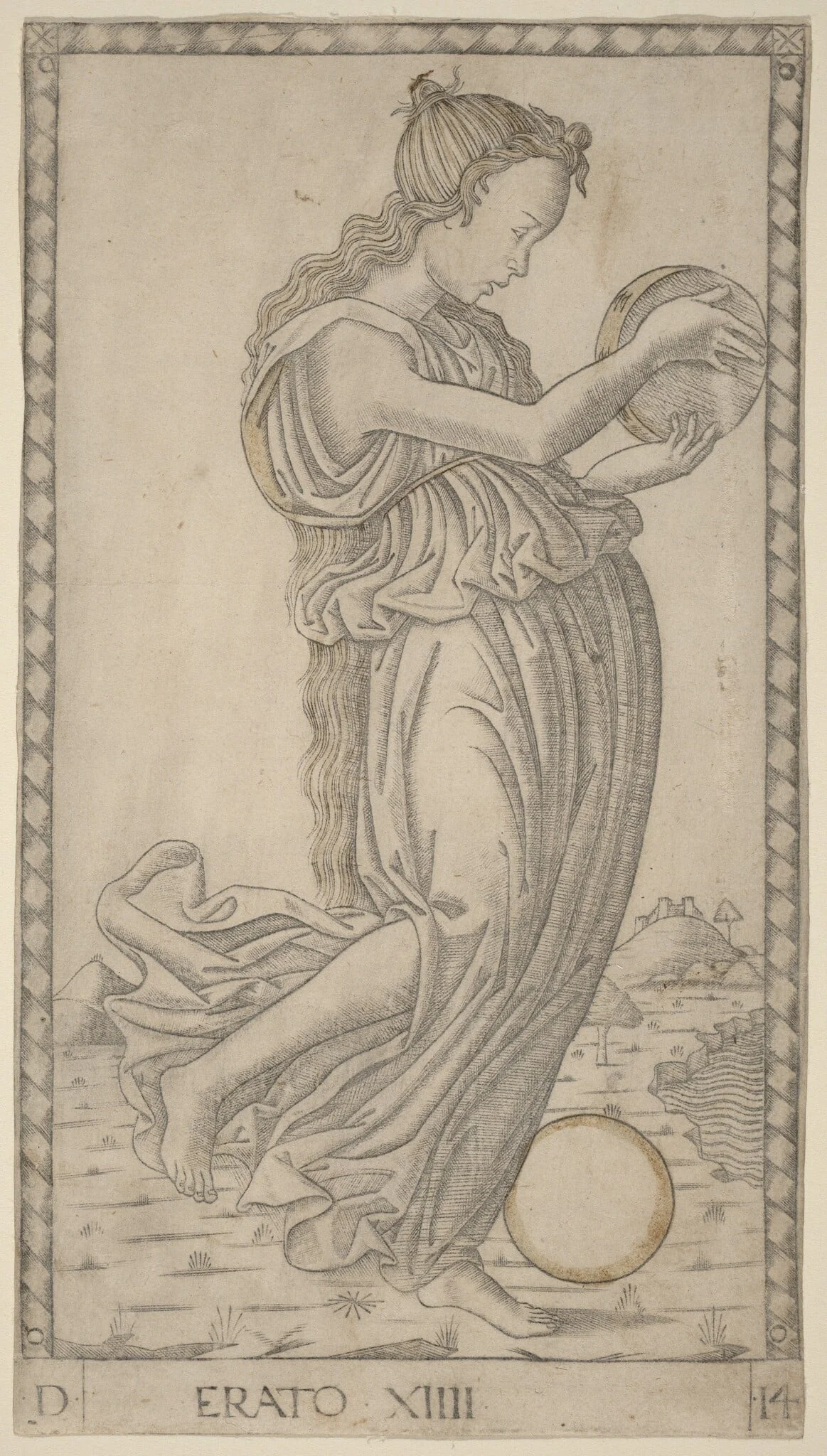 Erato, detail
