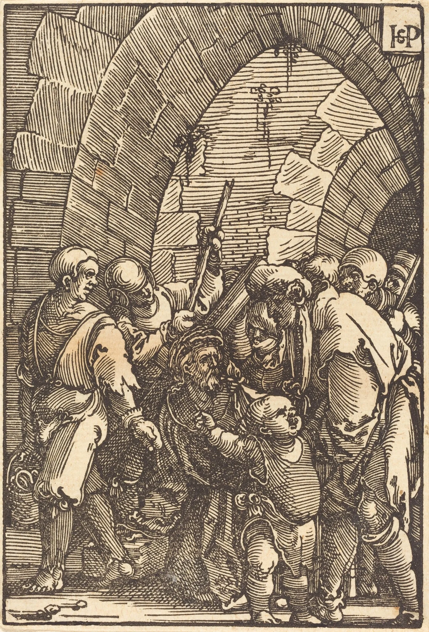 Christ Bearing the Cross, detail