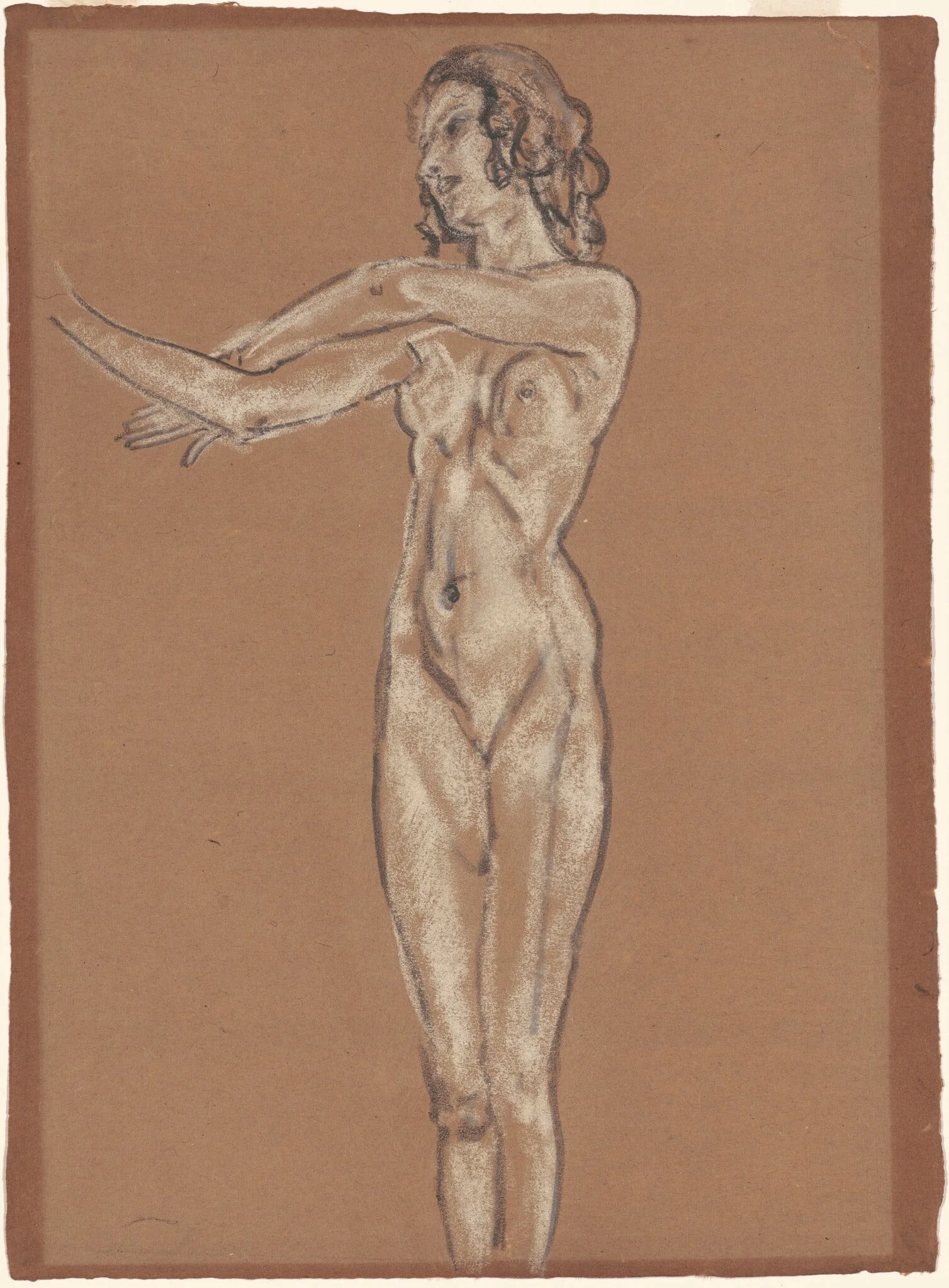 Female Nude, detail