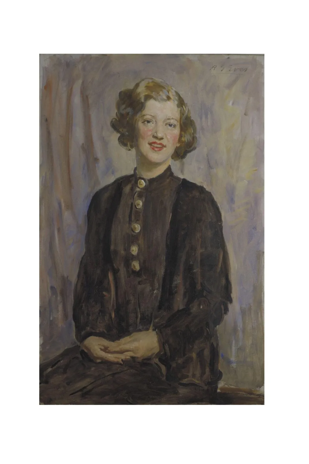 Lucille Lisle, by Reginald Grenville Eves, paint, 1931