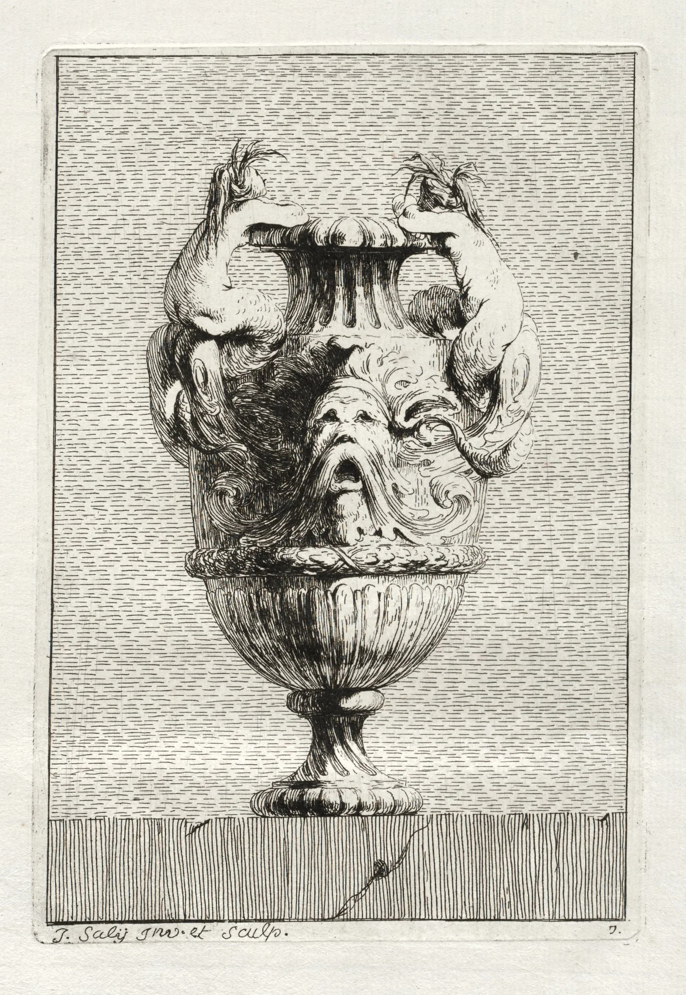 Suite of Vases: Plate 7, detail