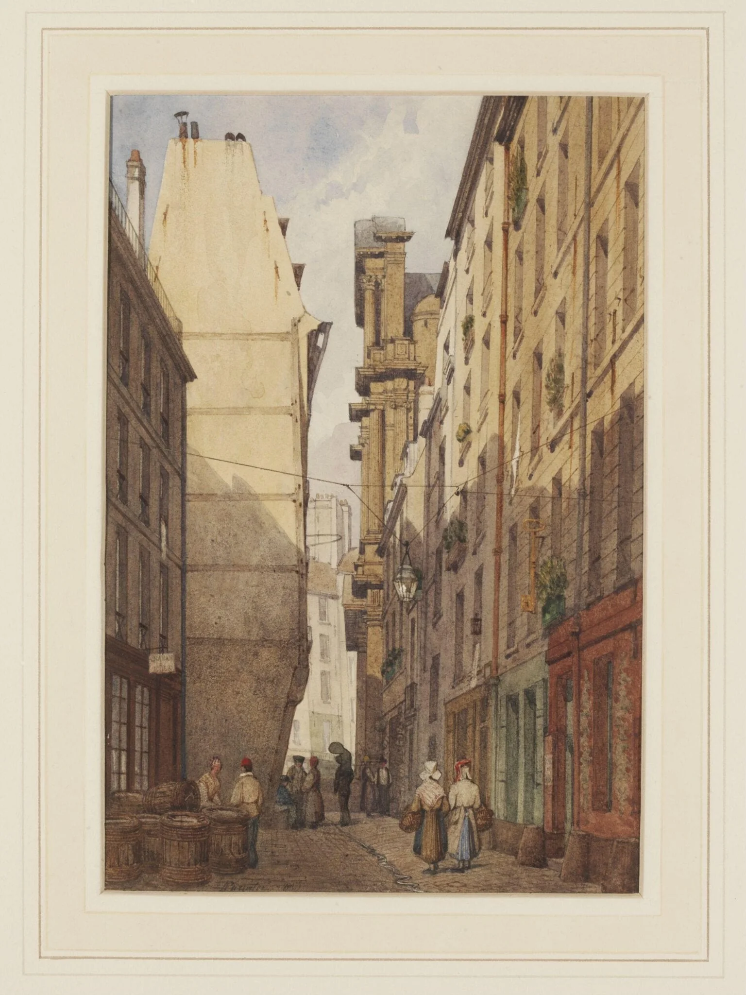 The Church of St Gervais, Paris, detail