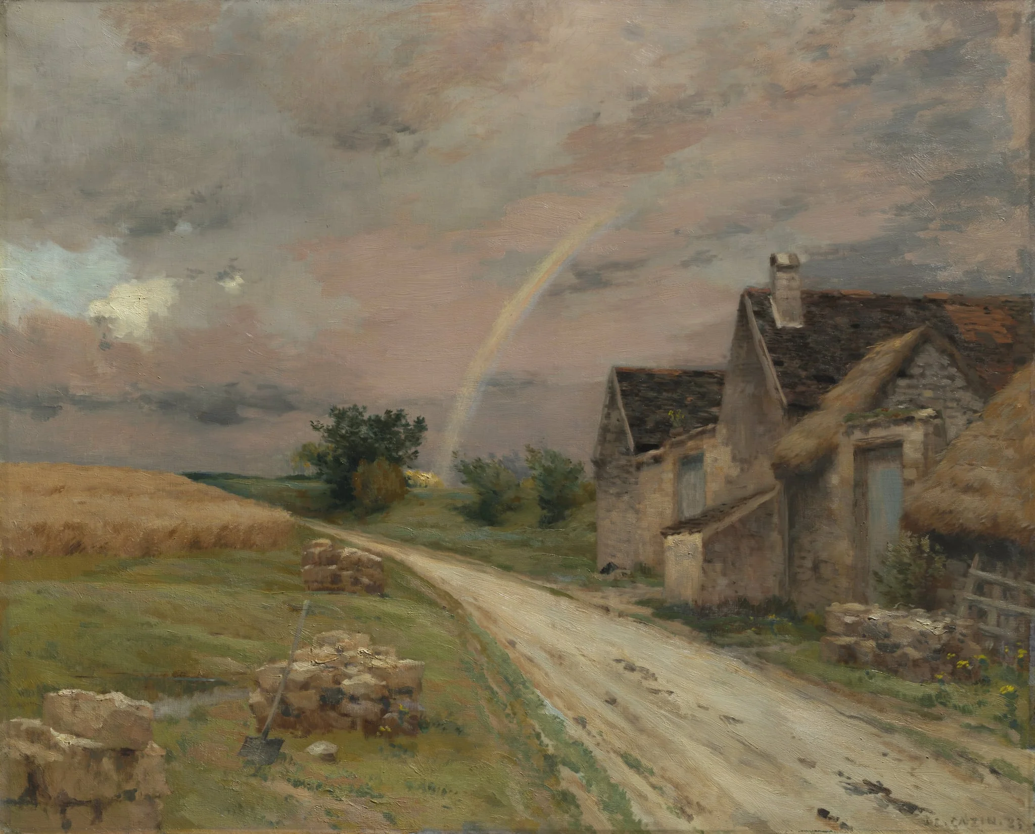 The Rainbow, Achères la Forêt, detail