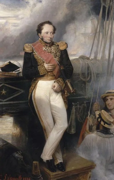 Henri Gauthier, count of Rigny, vice-admiral (1783-1835), detail