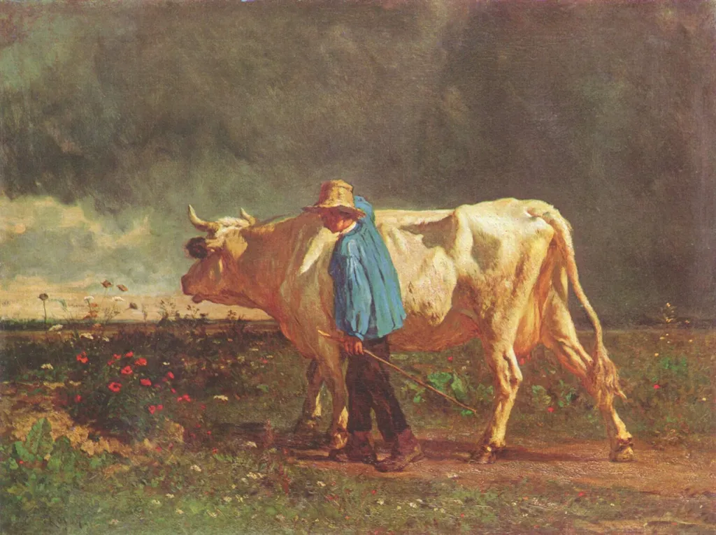 The Herder, by Constant Troyon, unspecified, 1860