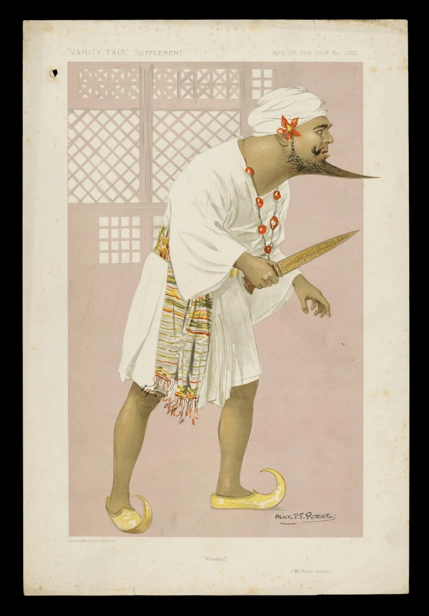 H Beard Print Collection, detail