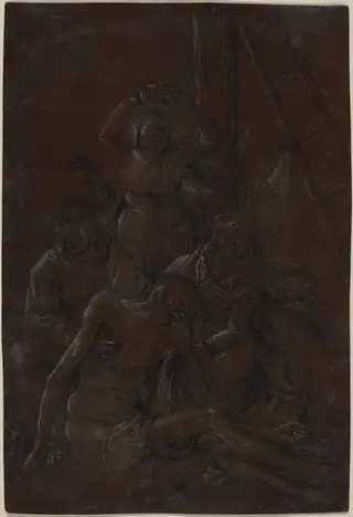 The Lamentation, by Hans Baldung Grien, ink, 1515