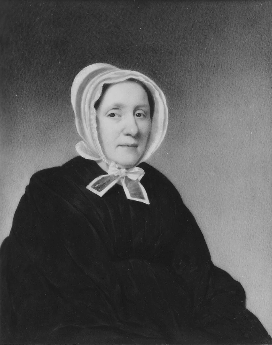 Mrs. Thomas Streatfield Clarkson (Elizabeth Van Horne), detail