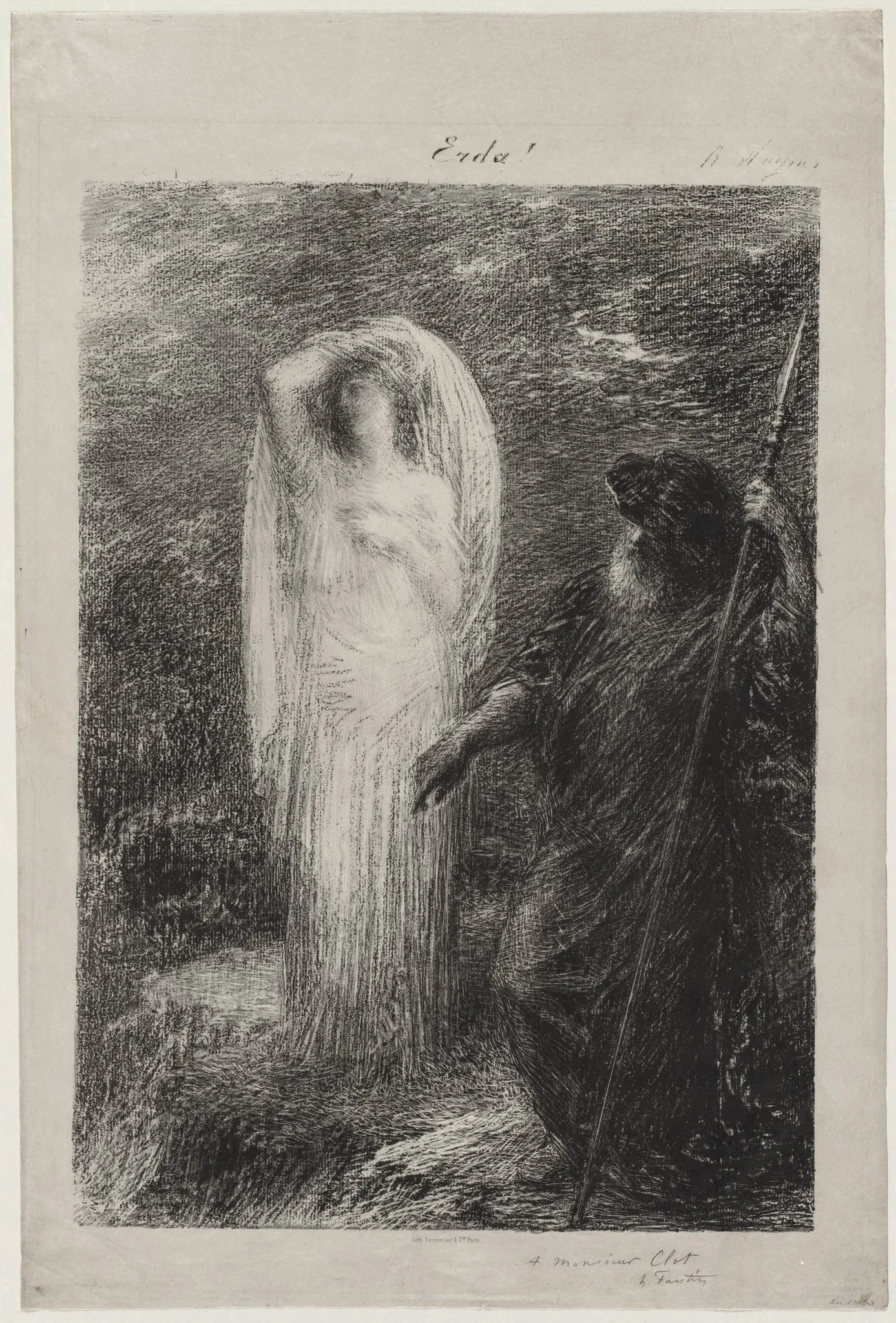 L'Evocation d'Erda, detail