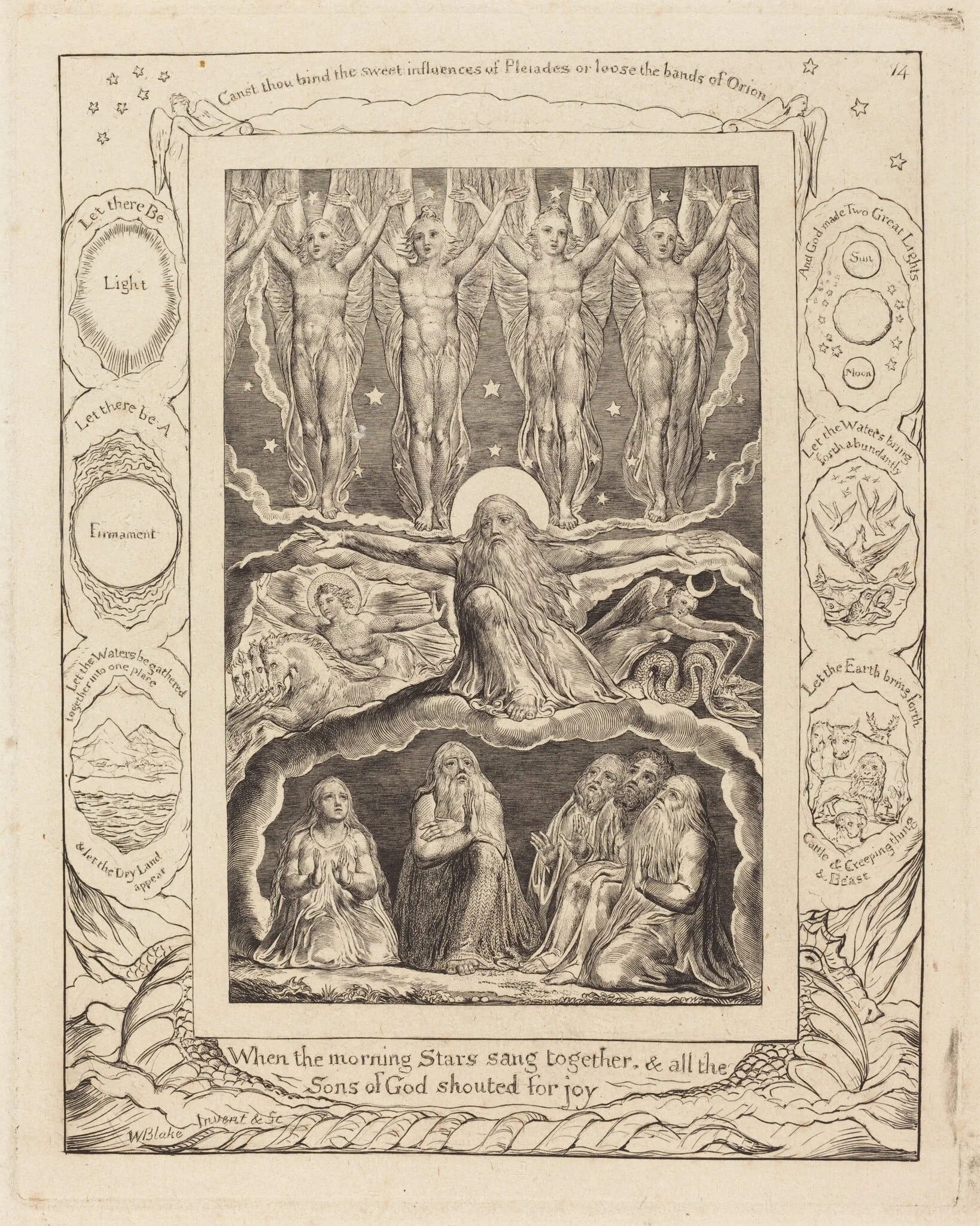 The Creation, detail