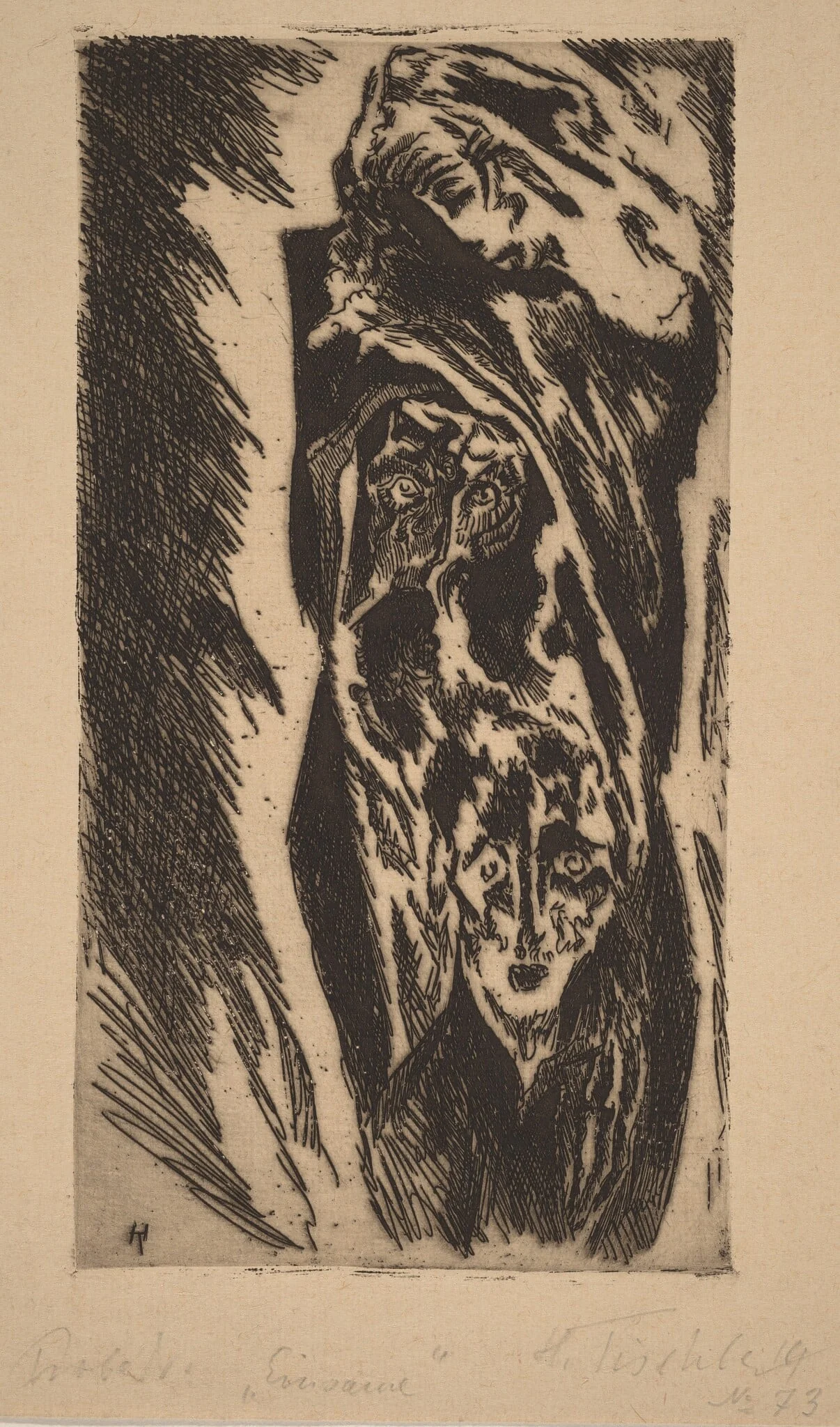 Einsame, detail
