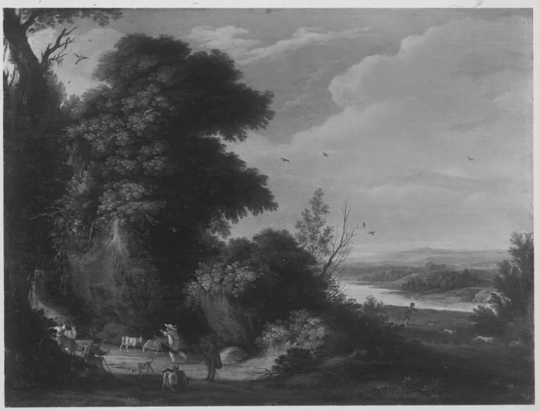 Ideal landscape, detail