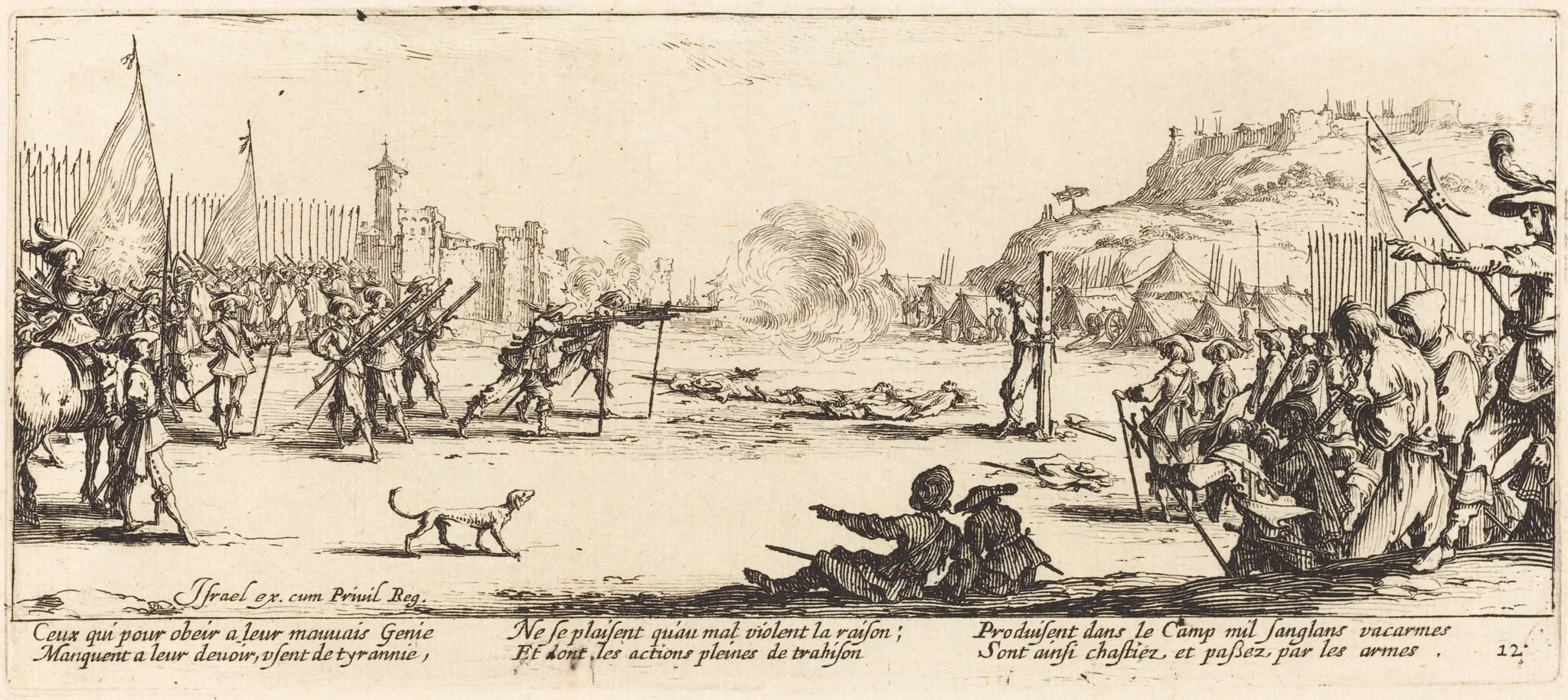 The Firing Squad, detail