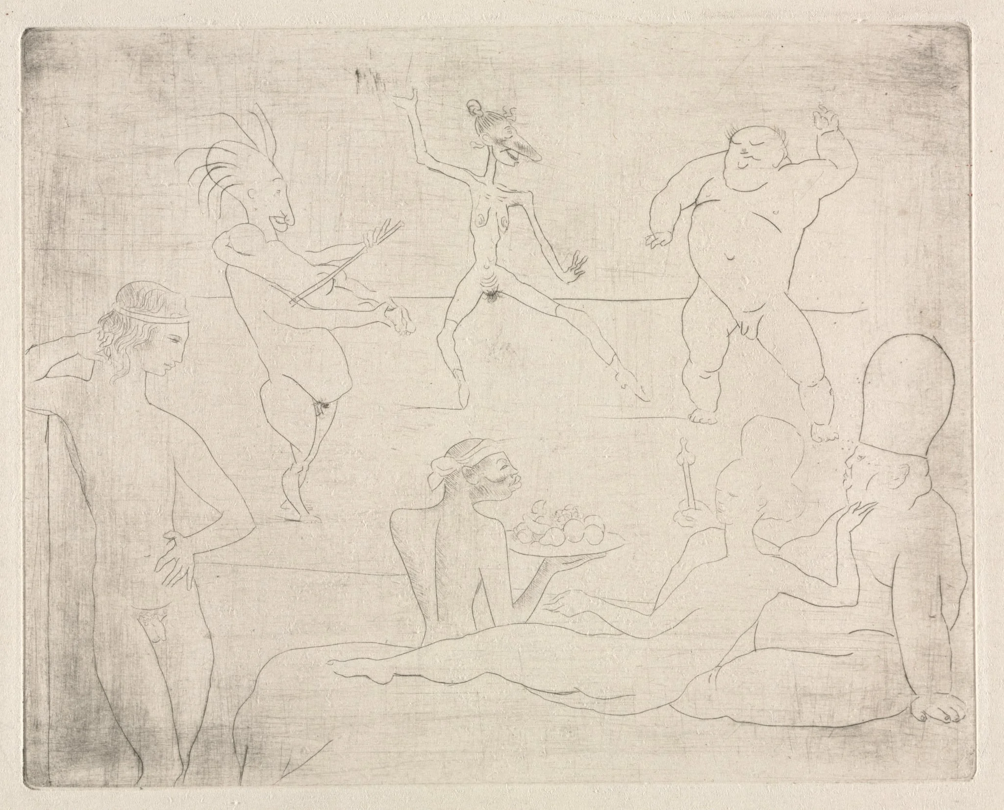 The Barbaric Dance (Before Salomé and Herod), detail
